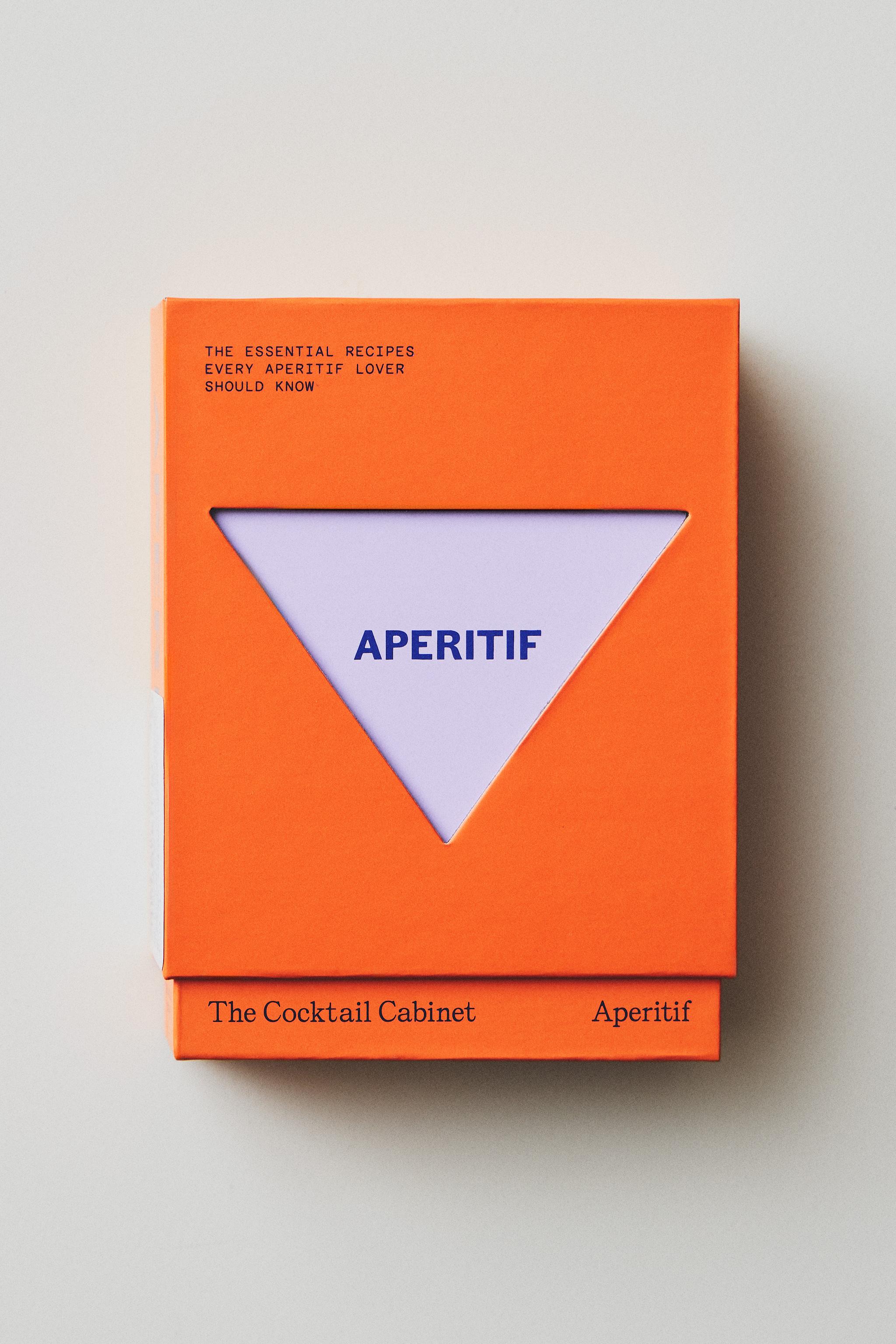 LIVRE THE COCKTAIL CABINET - APERITIF (ANGLAIS)